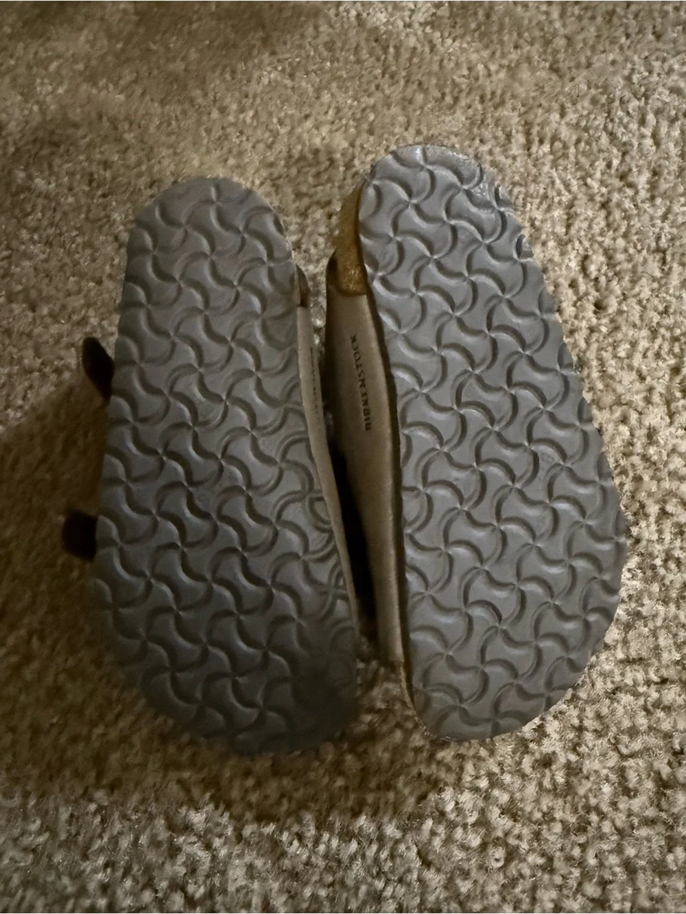 Birkenstock Kids Brown/Taupe Double-Buckle Sandals